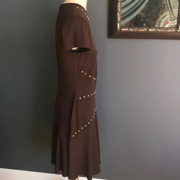 COPY - MICHAEL Michael Kors chocolate studded midi, NWT - Picture 6 of 7
